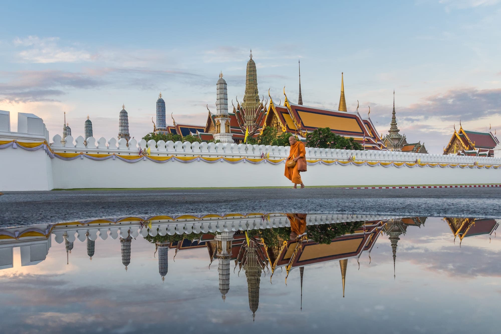 The Grand Palace golden spires in Bangkok, Thailand, Pai Dai DMC